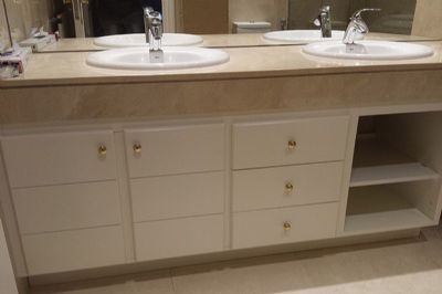 Mueble baño 2 senos