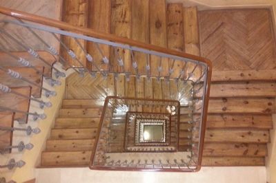 Escalera madera